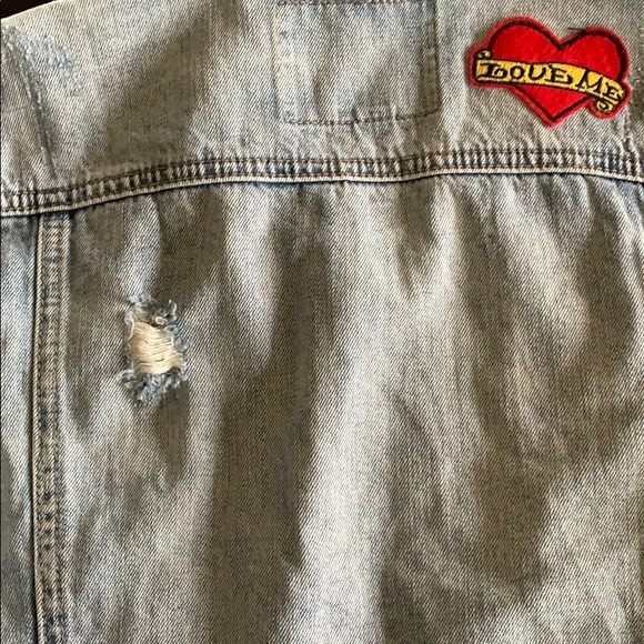 Only Light blue denim jacket xs - Picture 3 of 9